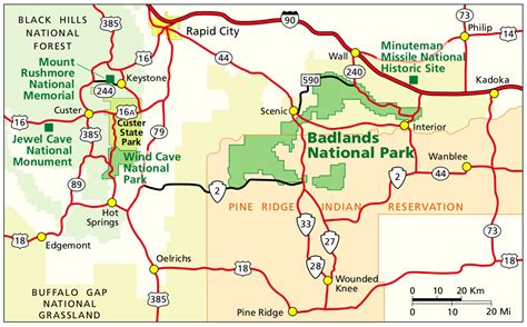 maps badlands